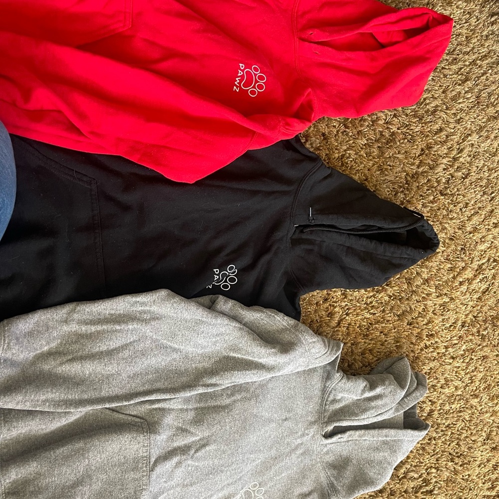 Red and Black Cozy Sweater Set